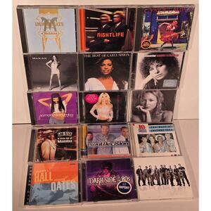 Madonna Mariah Carey NKOTB 80s Pop CD Lot of 15